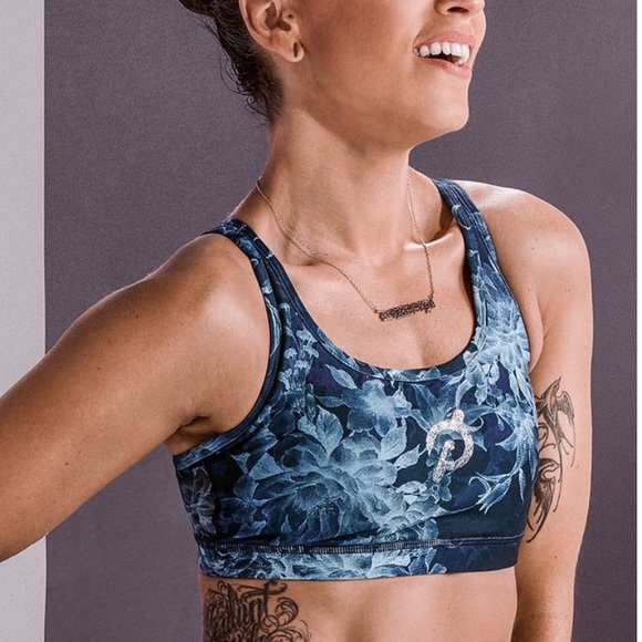 Peloton Other - PELOTON TEAL TWIST STRAPPY BRA W.I.T.H